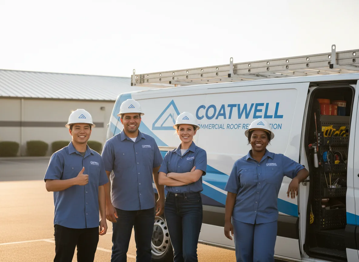 Commercial roof coating company in Stonewall, LA